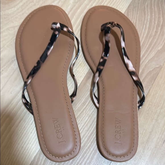 J. Crew Shoes - J. Crew Women's Leopard Print Sandals NWOT